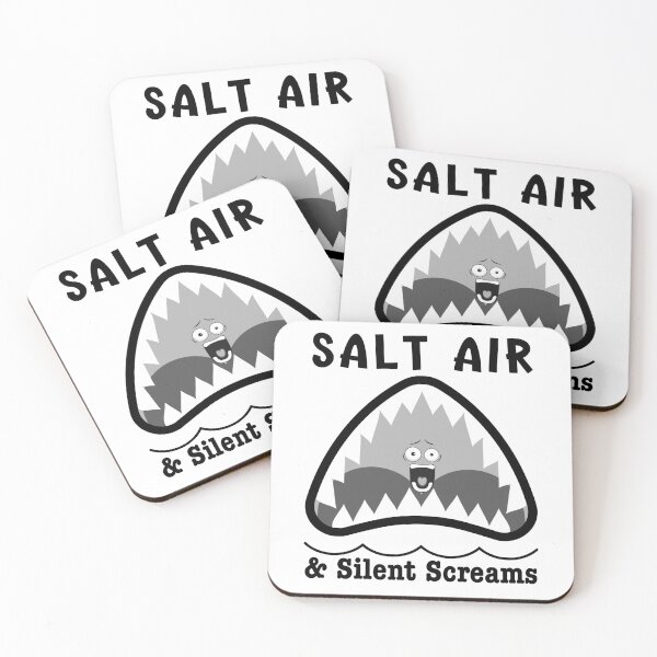 Item preview, Salt Air and Silent Screams – Coastal Introvert Tee designed and sold by bobparduephoto.