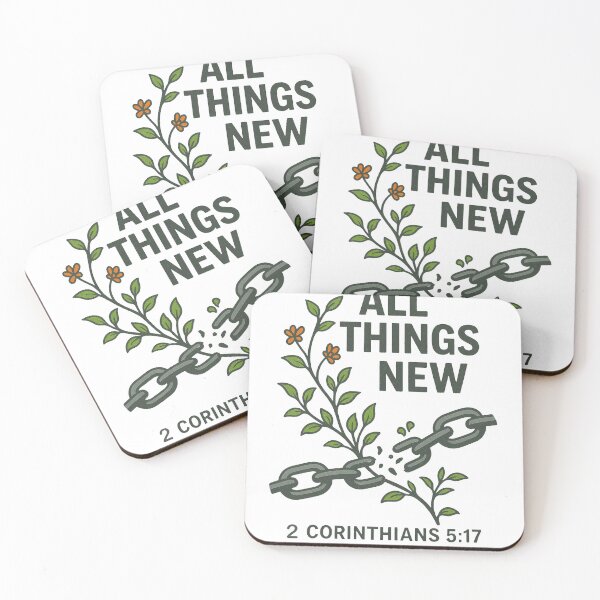 Artikelvorschau, 2 Corinthians 5:17 All Things Made New entworfen und verkauft von pathosduck.