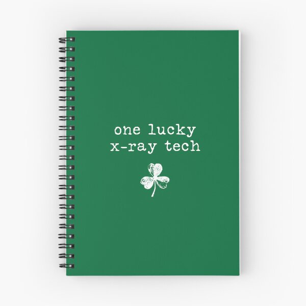 Item preview, One Lucky X-Ray Tech – Radiology Valentine / St. Patrick’s Minimalist Quote Design designed and sold by MyMomentShirt.