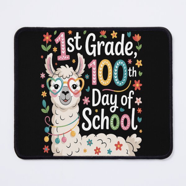 Item preview, 100th day of School No Prob Llama 100 Days Of 1st Grade designed and sold by Moxizz.
