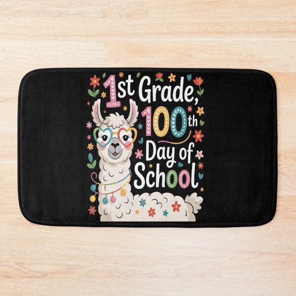 Item preview, 100th day of School No Prob Llama 100 Days Of 1st Grade designed and sold by Moxizz.