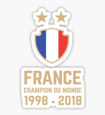 France World Cup 2018 Shirts - France World Cup Champions Shirts - FIFA World Cup Champion 2018 Products Sticker