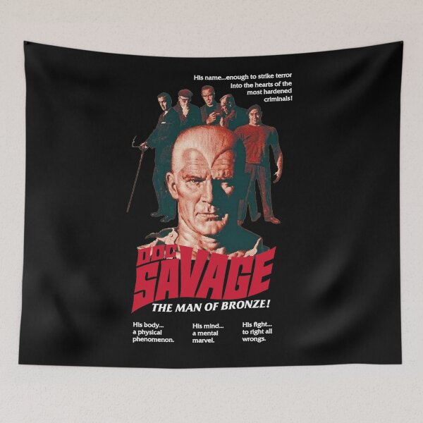 Item preview, Doc Savage [design 1] [white] designed and sold by red-leaf.