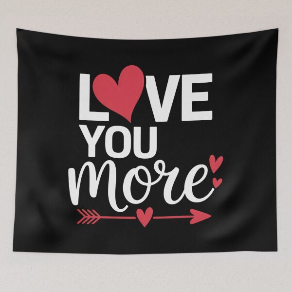 Item preview, Love You More His and Her Valentines Day designed and sold by DentistLegal.
