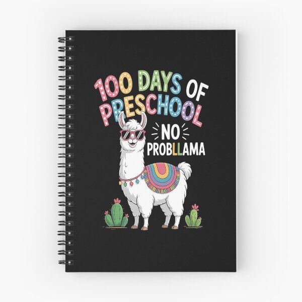 Item preview, 100th day of school No Prob Llama Happy 100th day designed and sold by Moxizz.