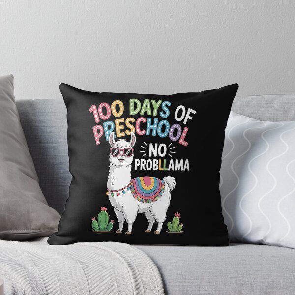Item preview, 100th day of school No Prob Llama Happy 100th day designed and sold by Moxizz.