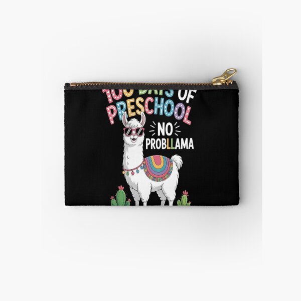 Item preview, 100th day of school No Prob Llama Happy 100th day designed and sold by Moxizz.