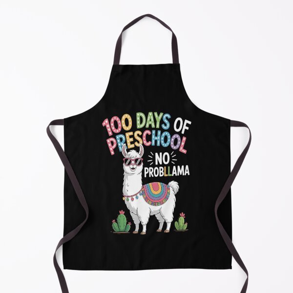 Item preview, 100th day of school No Prob Llama Happy 100th day designed and sold by Moxizz.