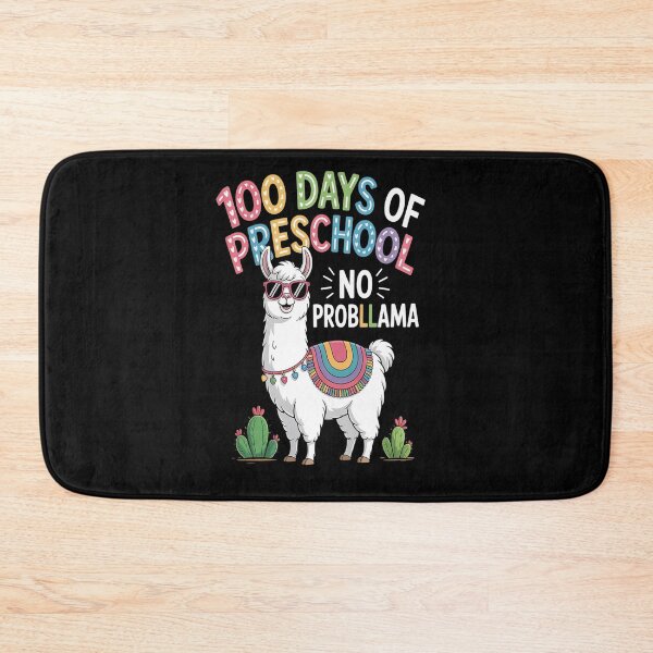 Item preview, 100th day of school No Prob Llama Happy 100th day designed and sold by Moxizz.
