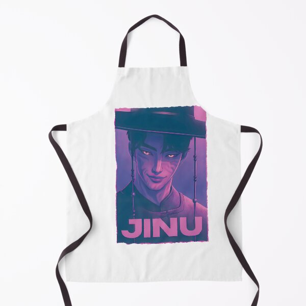 Aperçu de l'œuvre Jinu Neon Smirk Chasseur de Démons Cyberpunk Illustration par Merch, Édition Limitée, Cadeau Parfait pour Vous et vos Amis créée et vendue par floresuvart.