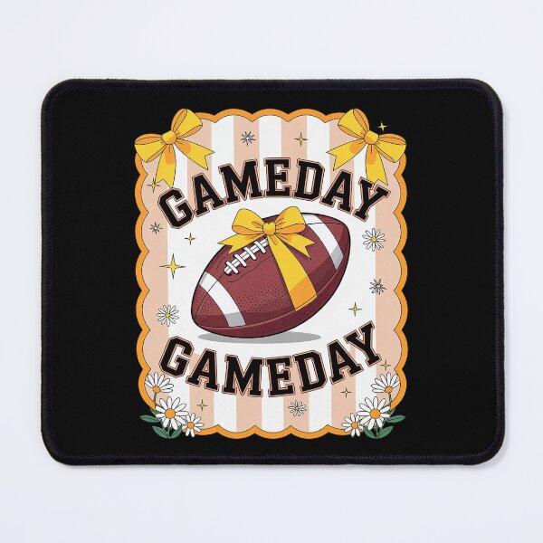 Item preview, Football Coquette Bow Game Day American Football Mom Girl designed and sold by lilLilaBatArt.