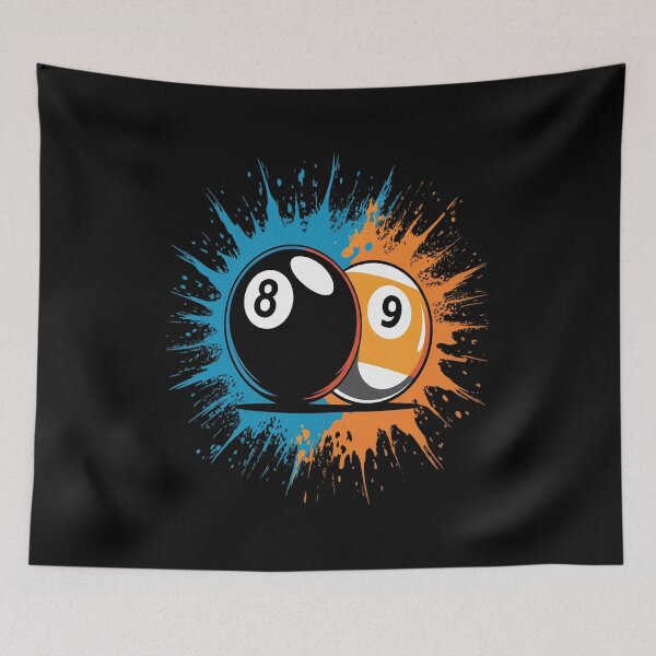 Item preview, Cool Billiard Balls for 8- Ball and 9-Ball Player designed and sold by Moxizz.