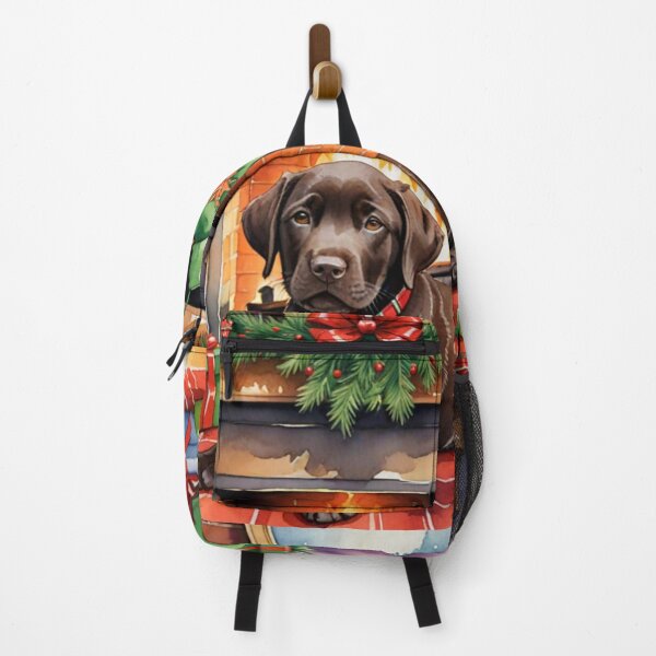 Item preview, Christmas Labrador Retriever by the Fireplace designed and sold by Wags & Tails.