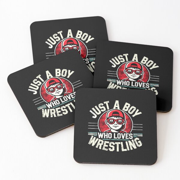Item preview, Just A Boy Who Loves Wrestling Boys Wrestler designed and sold by BeverlyBrenda.