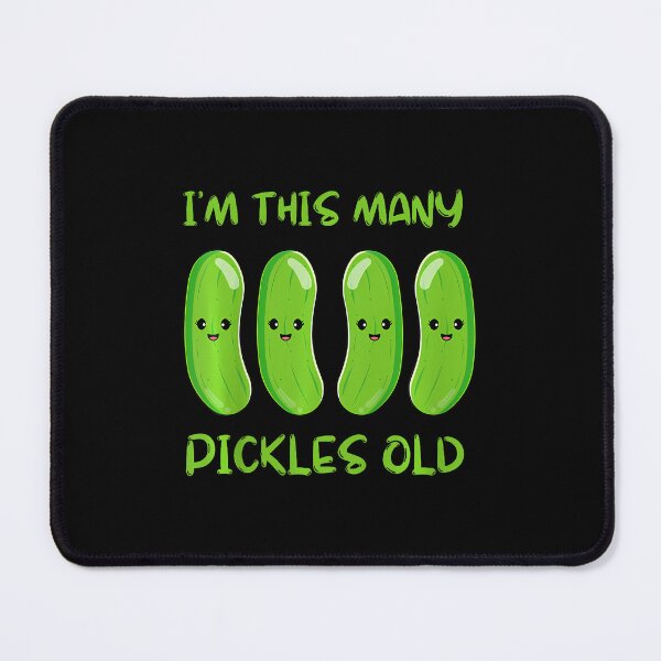 Item preview, I'M This Many Pickles Old - 4Th Birthday 4 Years Old Bday designed and sold by BrandyMegan.