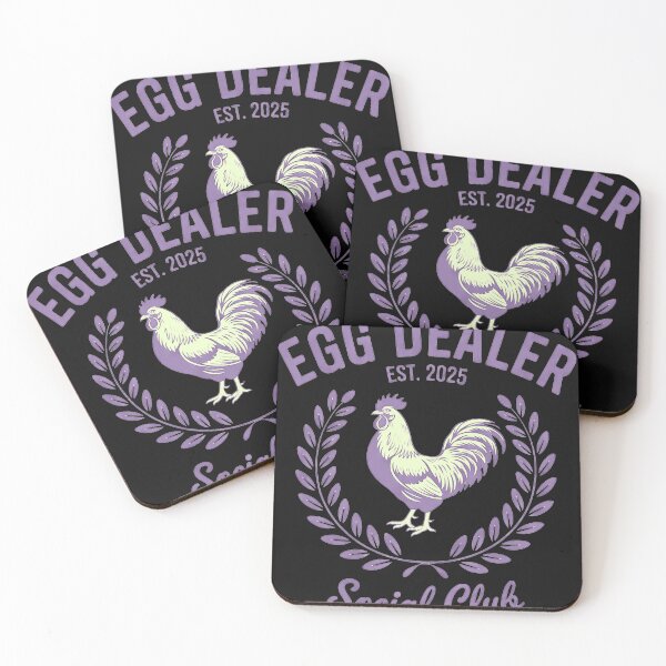 Item preview, Funny Farm Design Egg Dealer Social Club designed and sold by AlienOccupation.