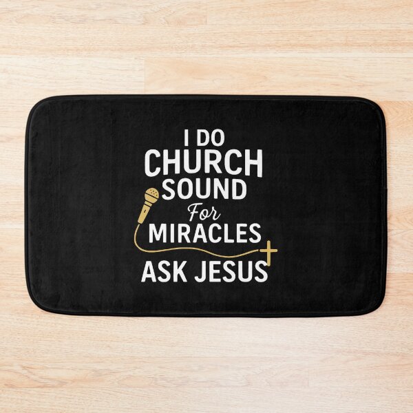 Item preview, Church Sound Guy I Do Church Sound For Miracles Ask Jesus designed and sold by RuthSheila.