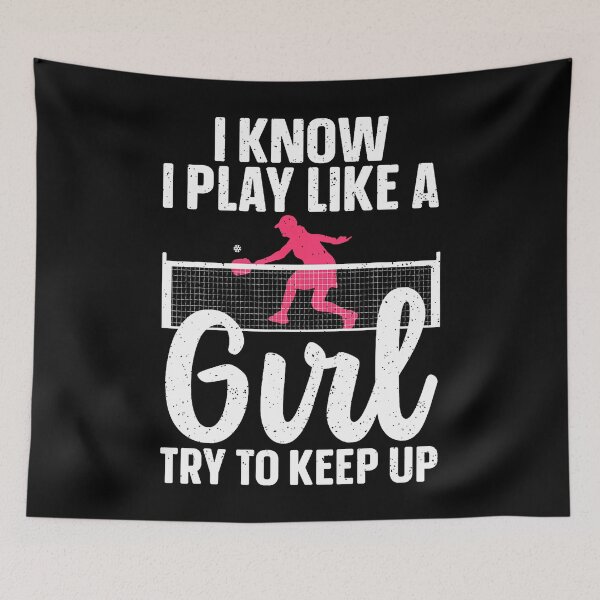 Item preview, Unique Pickleball Girls Pickle Ball Player designed and sold by SheilaAnjelica.