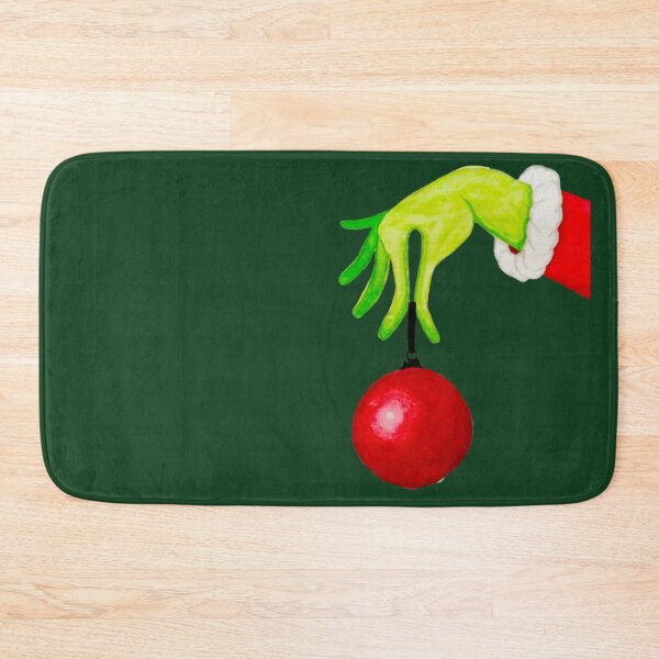 Item preview, Hand-painted with watercolor - Grinch's hand holding a Christmas ornament. designed and sold by Greitas.