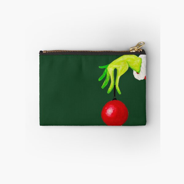 Item preview, Hand-painted with watercolor - Grinch's hand holding a Christmas ornament. designed and sold by Greitas.