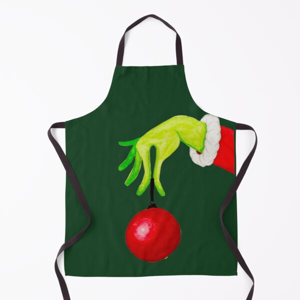 Item preview, Hand-painted with watercolor - Grinch's hand holding a Christmas ornament. designed and sold by Greitas.