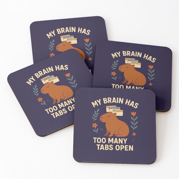 Item preview, My Brain Has Too Many Tabs Open designed and sold by SarcasticSarah.