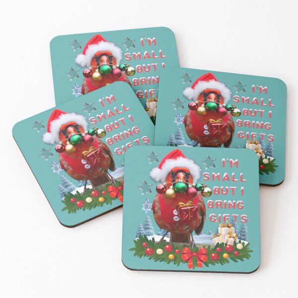 Item preview, Christmas red cardinal,Magic bird with gifts designed and sold by OLYUS.
