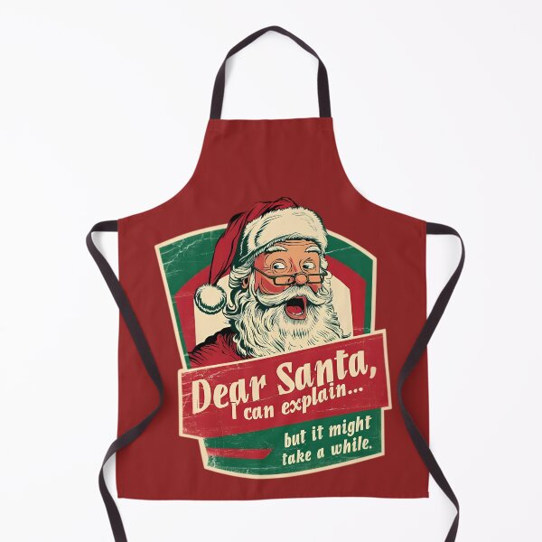 Item preview, “Oops, Santa! I Swear I Can Explain Everything.” designed and sold by SamartkitDesign.