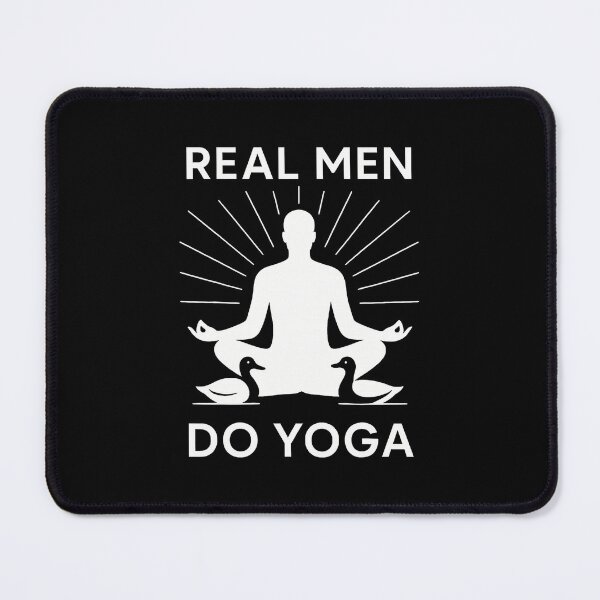 Item preview, Funny Yoga Real Men Do Yoga Pose Meditation Lovers designed and sold by PeggyBeverly.