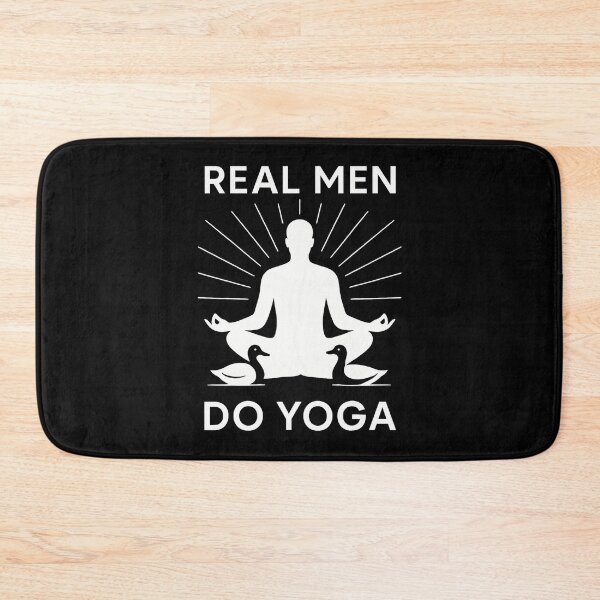 Item preview, Funny Yoga Real Men Do Yoga Pose Meditation Lovers designed and sold by PeggyBeverly.