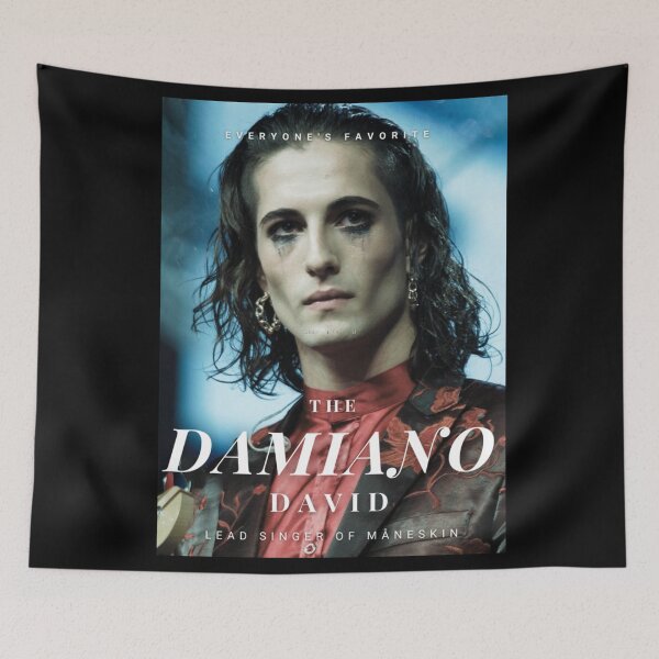 Item preview, Damiano David Editorial Portrait – Dramatic Artistic Cover Style designed and sold by markelhovardt.
