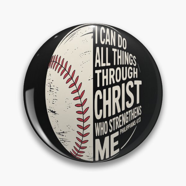 Item preview, I Can Do All Things Baseball Gifts designed and sold by Hofersofer.