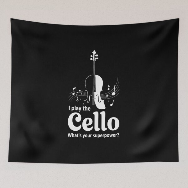 Item preview, I Play the Cello What's Your Superpower Cello Player designed and sold by Moxizz.