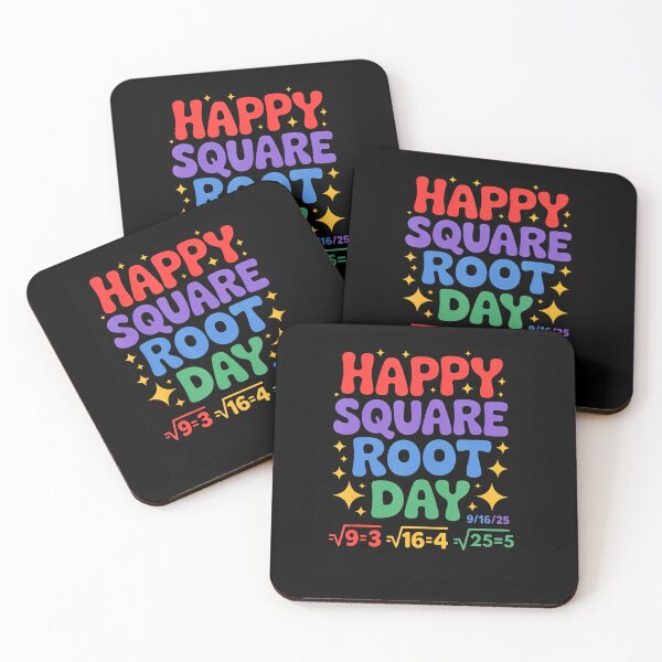 Item preview, Cool Retro Happy Square Root Day Number Joke designed and sold by EarlineRenee.