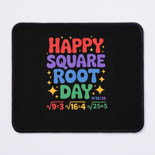 Item preview, Cool Retro Happy Square Root Day Number Joke designed and sold by EarlineRenee.