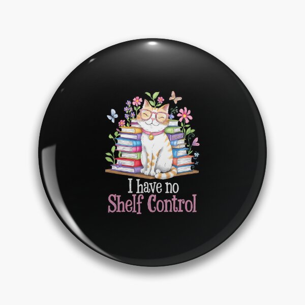 Item preview, Retro I Have No Shelf Control Cat Bookworm Squad Literature designed and sold by TommieJune.
