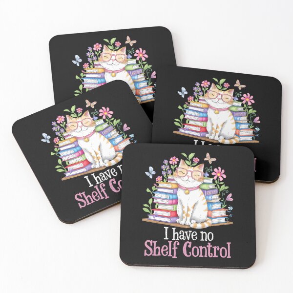Item preview, Retro I Have No Shelf Control Cat Bookworm Squad Literature designed and sold by TommieJune.