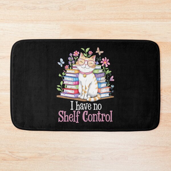 Item preview, Retro I Have No Shelf Control Cat Bookworm Squad Literature designed and sold by TommieJune.
