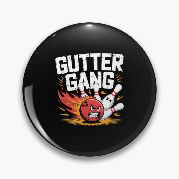 Item preview, Gutter Gang Funny Bowling s Gutter Bowling League designed and sold by RuthSheila.