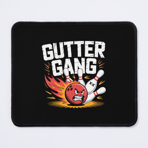 Item preview, Gutter Gang Funny Bowling s Gutter Bowling League designed and sold by RuthSheila.