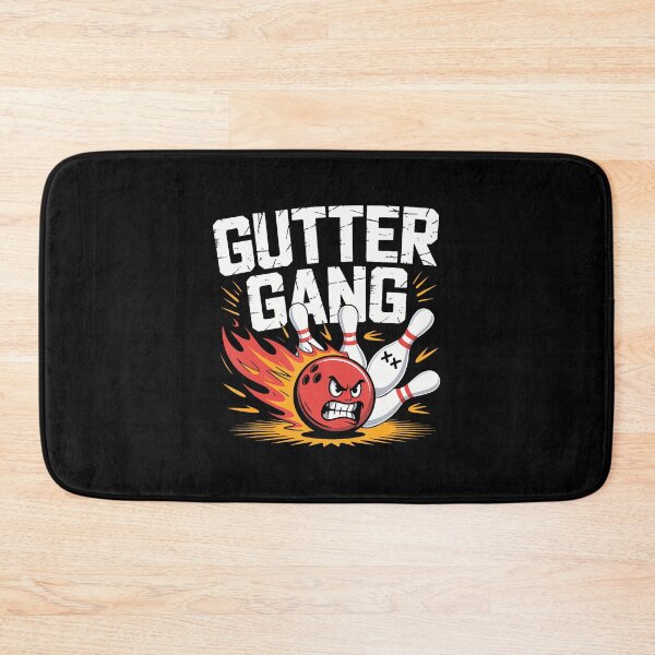 Item preview, Gutter Gang Funny Bowling s Gutter Bowling League designed and sold by RuthSheila.