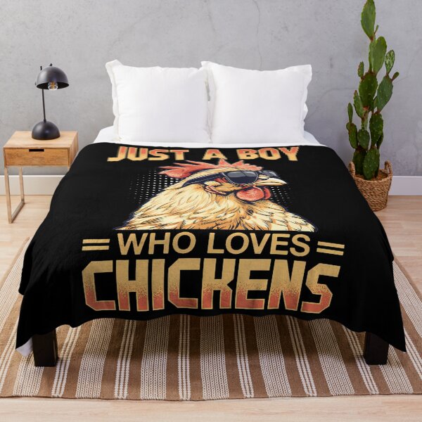 Item preview, Funny Chicken Farm Animal Just A Boy Who Loves Chickens designed and sold by SheilaAnjelica.