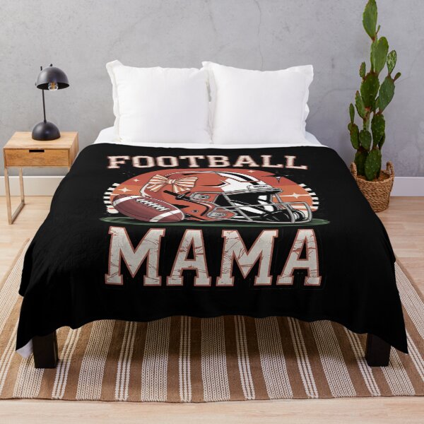 Item preview, Football Mama Fall Coquette Bow Football Mom Game Day2 designed and sold by lilLilaBatArt.