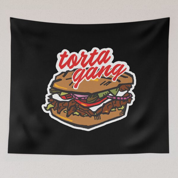 Item preview, Torta Gang Mexican Food Lover Design designed and sold by dzcwmopvjiw50.