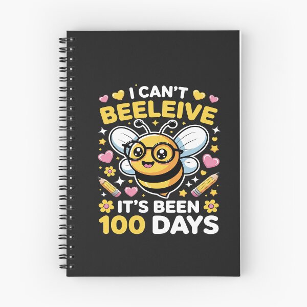 Item preview, I Can't Believe Its Been 100 Days Cute Bee 100th Day School designed and sold by Hofersofer.