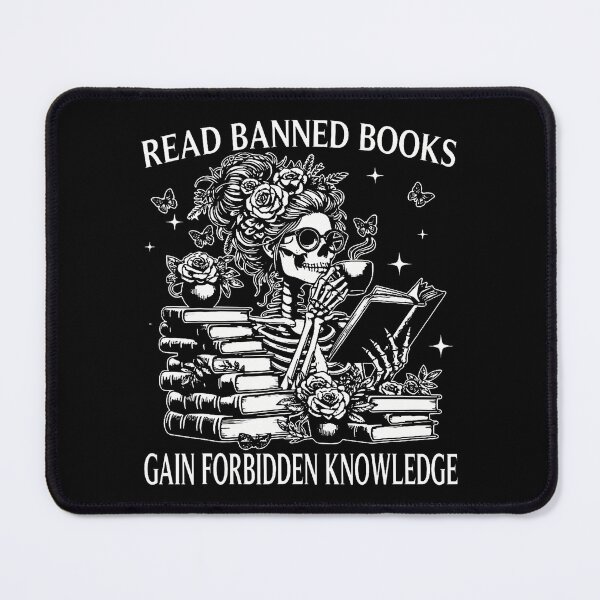 Item preview, Funny Skeleton Read Banned Books Gain Forbidden Knowledge designed and sold by EileenDeana.