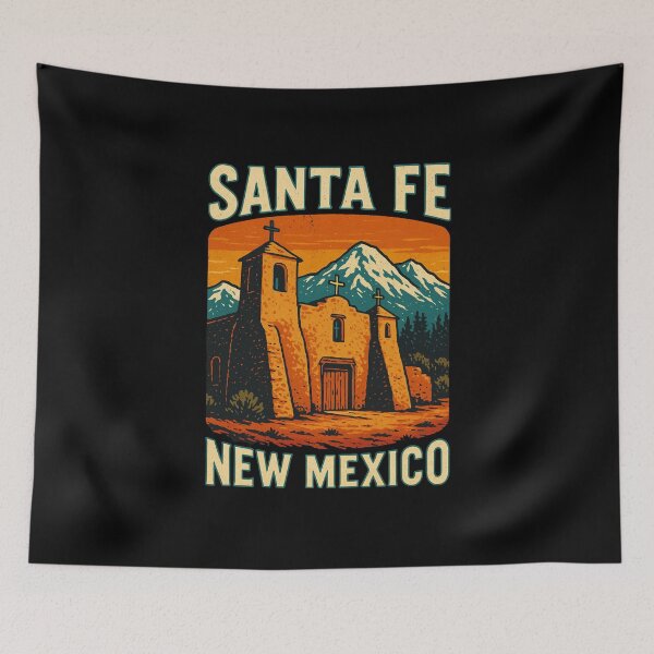 Item preview, Santa Fe New Mexico  designed and sold by MojaveTradePost.