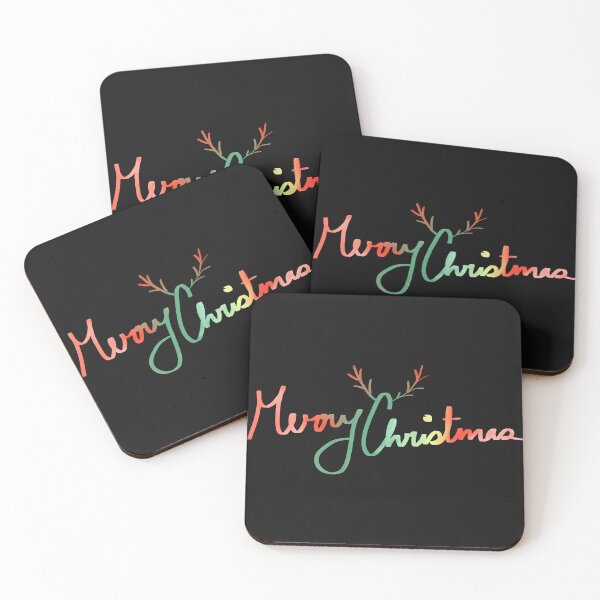 Item preview, Merry Christmas Typography Design | Minimal Aesthetic Holiday Lettering designed and sold by Minimal_r_tist.