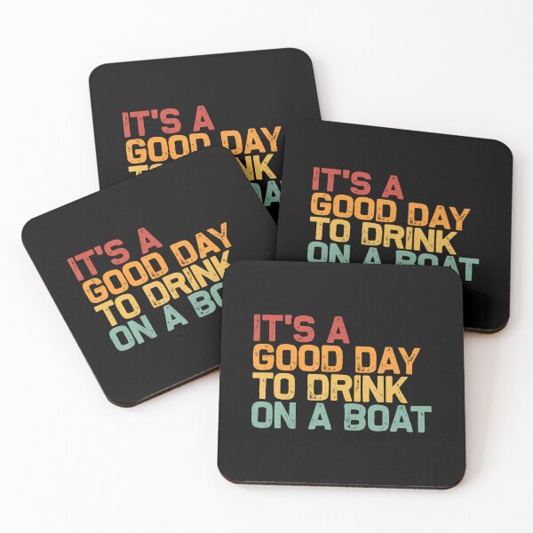 Artikelvorschau, Lustiges Partyboot: Ein guter Tag, um auf einem Boot zu trinken entworfen und verkauft von RosaliaAmber.