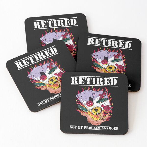 Item preview, Retired Not My Problem Anymore Texas Holdem Player Poker designed and sold by EarlineRenee.